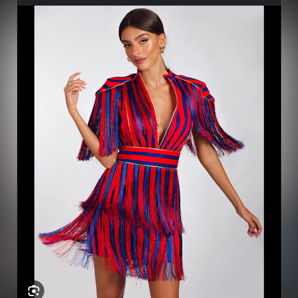 PARTY Zecrave grand mini dress - size S, never worn, og purchased f$250+